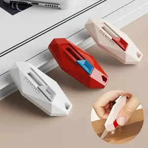 Multifunctional Mini Unboxing Tool, Office Stationery & Packaging Opener, Easy Open, Durable, Comfortable Grip, Home, Office, Outdoor Use