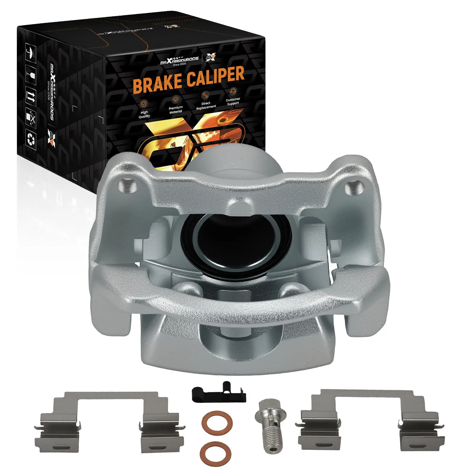 Front Right Brake Caliper compatible for Pontiac Vibe/Compatible for Toyota Corolla Matrix 2003-2008
