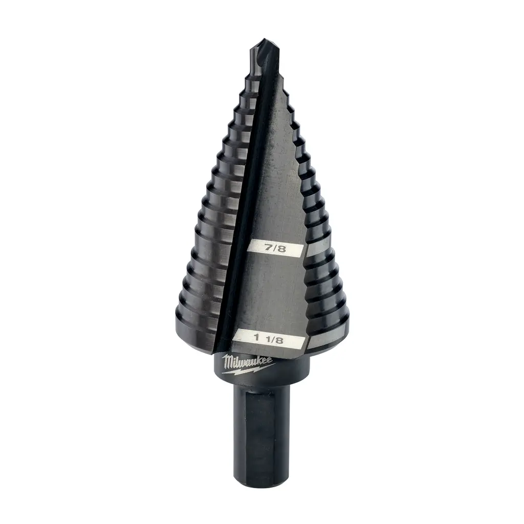 Milwaukee 48-89-9209 7/8 in. - 1-1/8 in. #9 Black Oxide Step Drill Bit