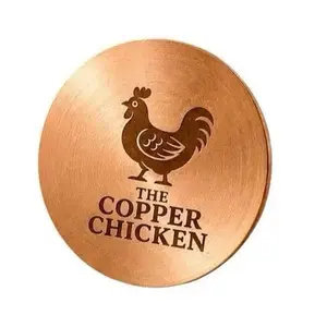 Pure Copper Disc for Poultry Waterers - Natural Algae-Slowing Coin for Chickens - The Copper Chicken - Chicken Coop Accessory