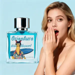 OrigoAura Bleu Perfume 50ML, Blue Scented Fragrance for Couples & Parties, Ideal for Dates, Attracts Attention, Formaldehyde-Free