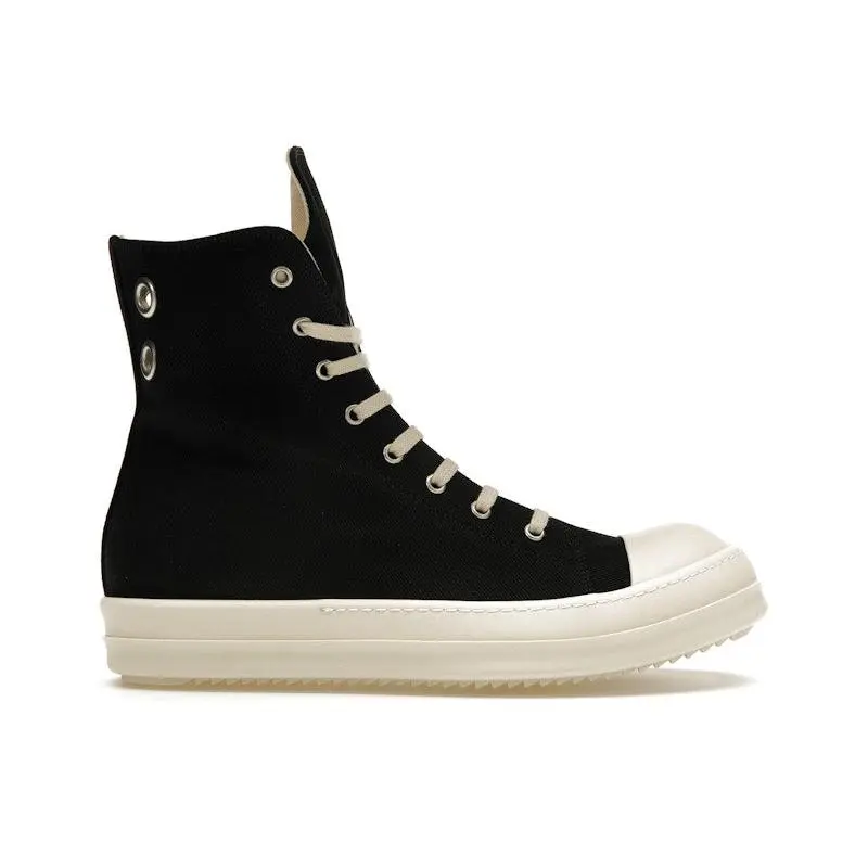 Rick Owens Men's DRKSHDW High Top Black Milk, from StockX