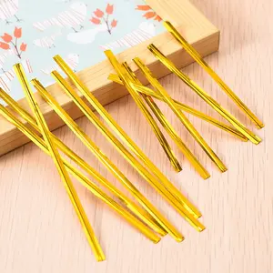 800pcs 10cm Tie Wraps, Wire for Wedding Gift Packaging,DIY materials, Food Bread Sealing Decor, Versatile for Gifts, Stationery, Gardening