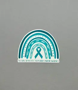 Postural Orthostatic Tachycardia Syndrome - POTS Awareness Rainbow Sticker