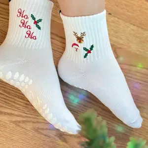 Ho Ho Ho – Holiday Pilates Grip Socks (Limited Edition)