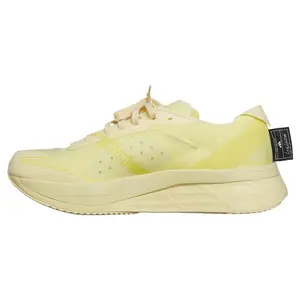 Y-3 Boston 11 Unisex Round-Toe Lace-Up Low-Top Lifestyle Footwear, Yellow Trending Casual Trainers, House White Official Maison Mihara Verifiable Shoes with Global Authentication Credentials