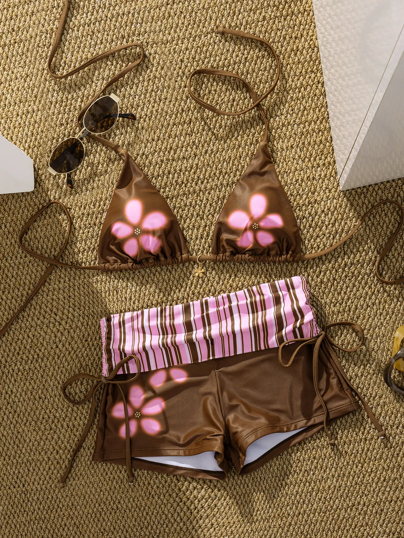 sexy boyshort bathing suits Amazon.com: Holipick Two Piece Bathing Suit with Shorts for Women Push Up Bikini  Swimsuit Set with Boy Short Black Floral : Clothing, Shoes & Jewelry main image 0