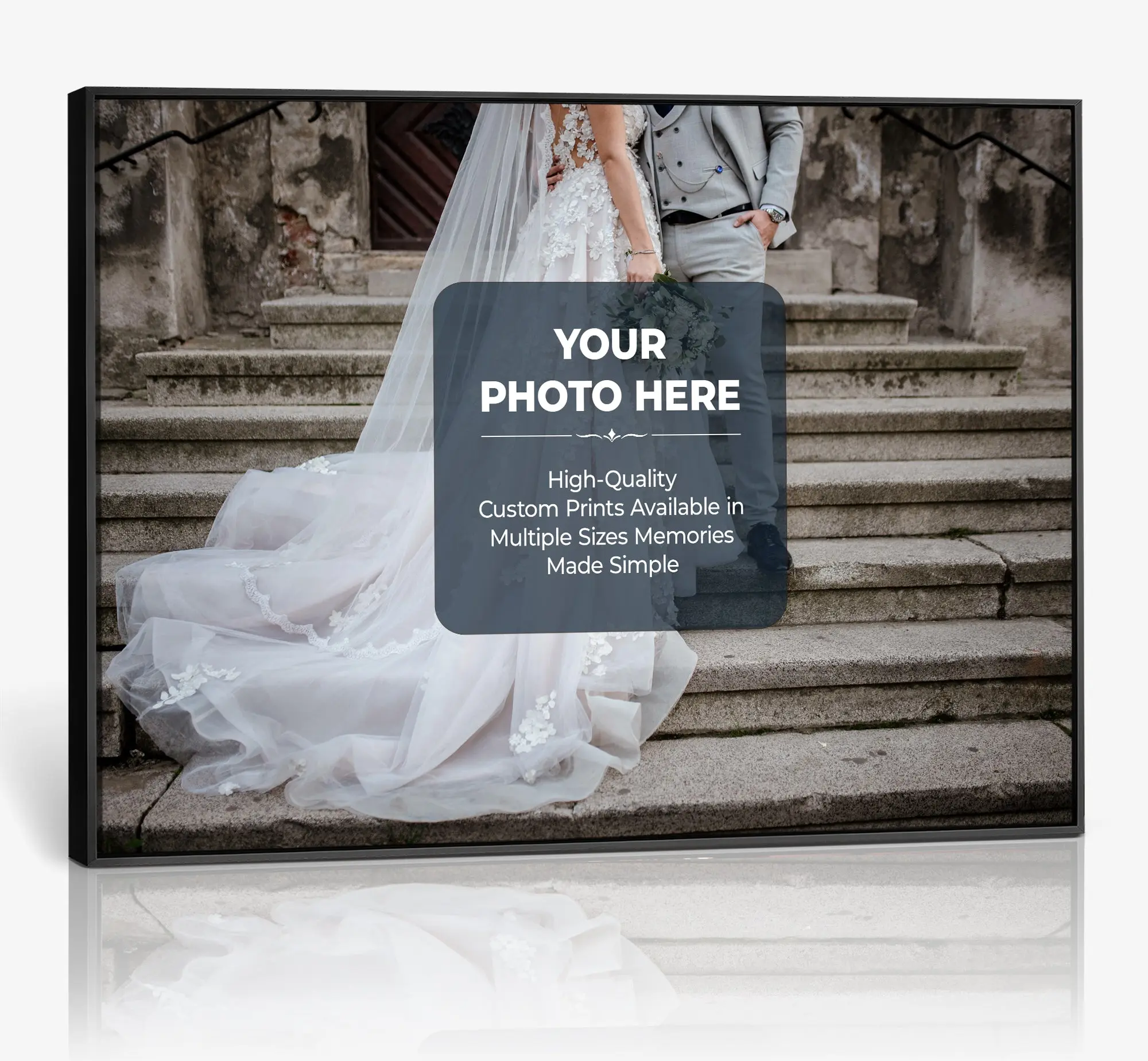 Framed Create Your Canvas Print Personalized Wall Art