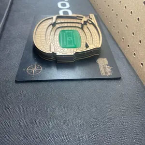 Laser Cut 3D Pro Football Stadium - Unique Wooden Layered Design for Football Fans, Perfect for Displaying Your Passion