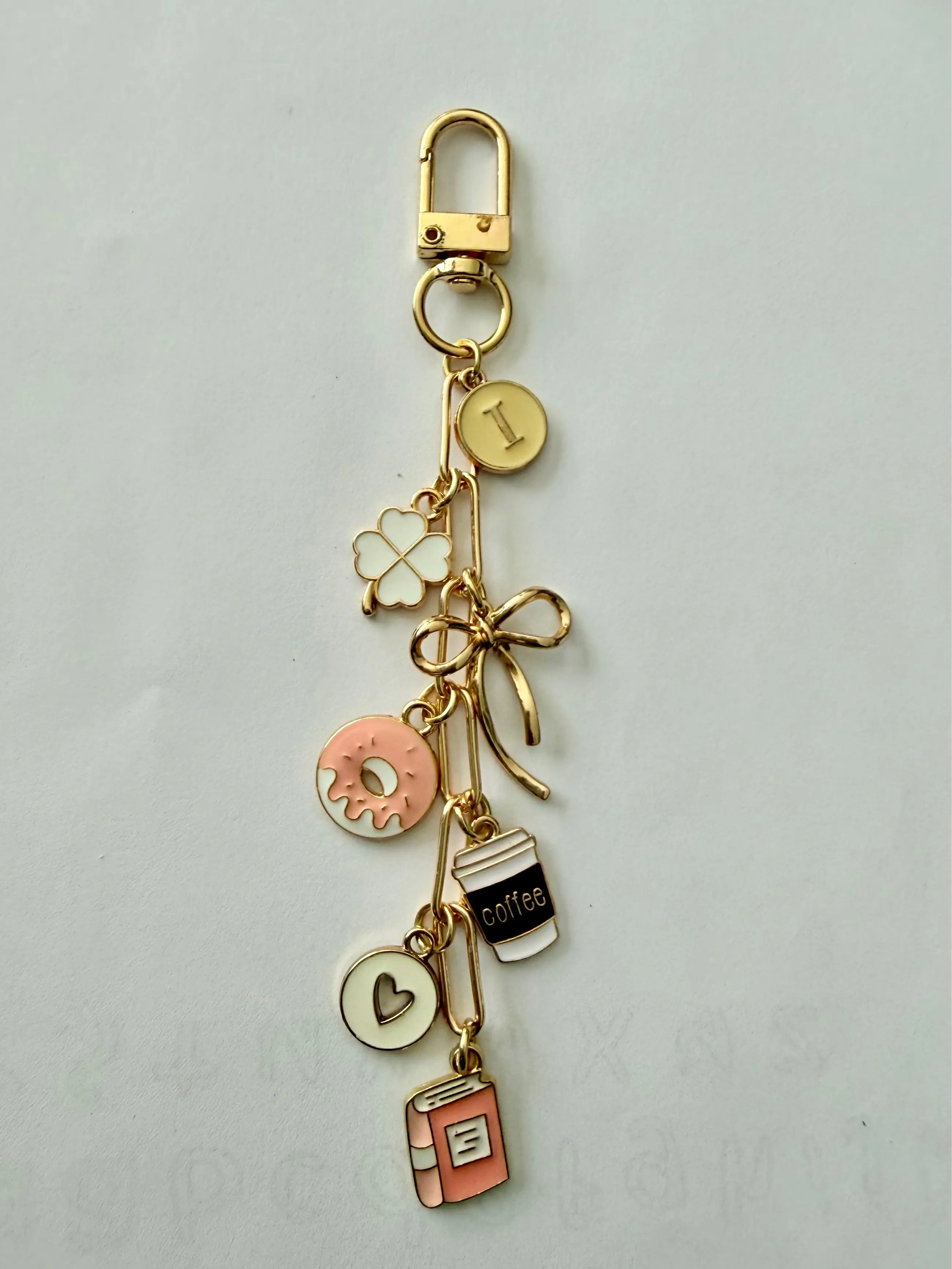A Bookish Life Charm Chain for Kindle, Kobo, Nook, E-Reader, Tablet, Planner | Cute Clip-On Accessories
