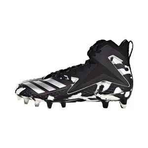 Freak X Carbon Mid RC Camo Cleats "Black / Silver Metallic / Cloud White" B37335