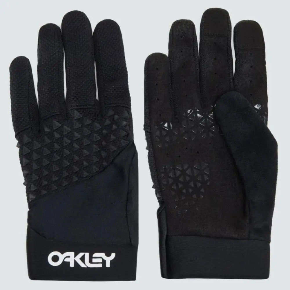 [FOS900874-02E] MENS OAKLEY DROP IN MTB GLOVE - BLACKOUT