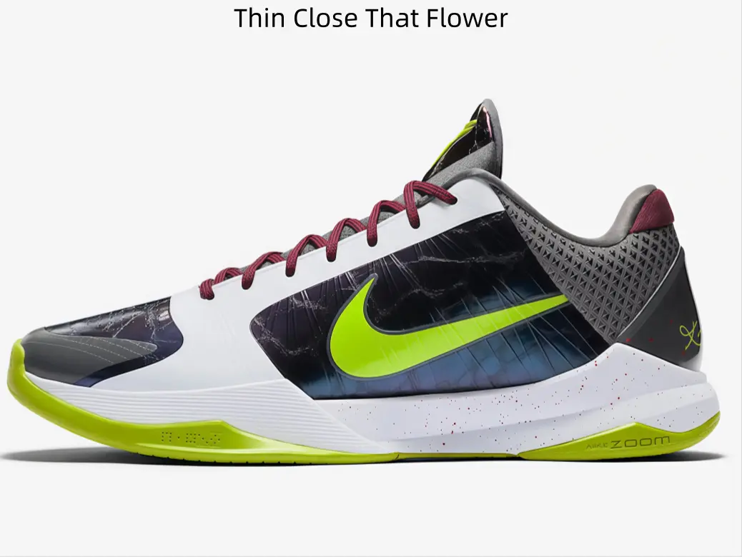 Multi-tonal White Black Lime Lightweight Competition Basketball Shoes, Air-permeable Composite Fabric, Wear-resistant Footwear Suitable For Sports Video Shooting