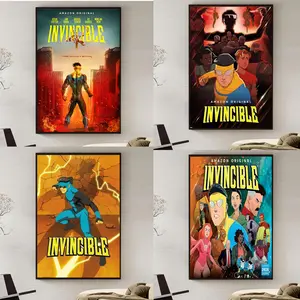 Invincible Poster, Markus Sebastian "Mark" Grayson Wall Art, Mark's Universe Variant Decoration for Game Room, Bedroom, Office, Gifts for Teens, Comic Fans