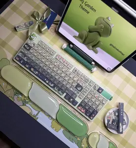 Frog Garden Theme vs II Mechanical Keyboard Full Set