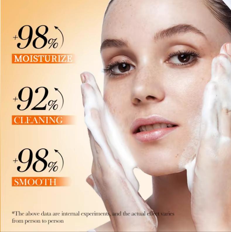 5X Vitamin C Face Cleanser - Brightening Face Wash with Niacinamide, Deep Clean Gentle & Refresh for Radiant, Healthy-Looking Skin,3.52 oz