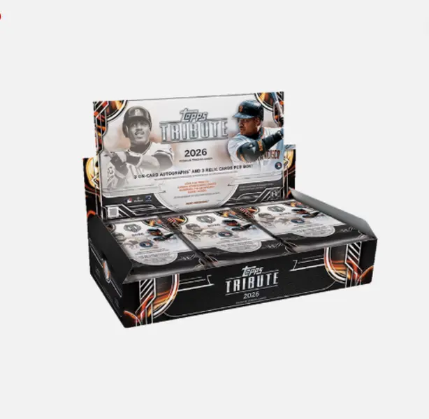 PYT Break #1 - (1) Hobby Box of 2026 Topps Tribute Baseball - Breaks Wednesday 7/29/26