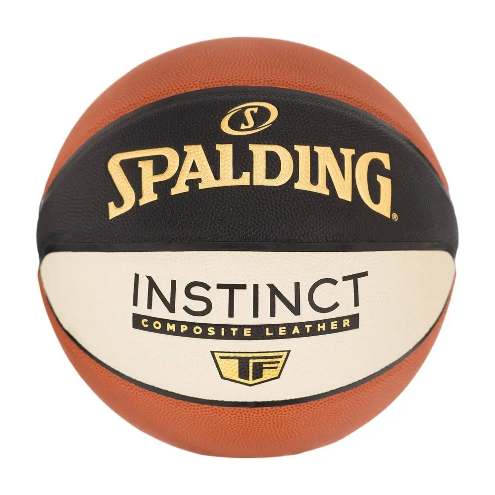 Spalding Instinct 27.5" Basketball: Composite Butyl Bladder Youth Use Spalding Instinct 27.5" Basketball: Composite Butyl Bladder Youth Use