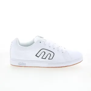 Etnies Callicut 4101000014110 Mens White Skate Inspired Sneakers Shoes