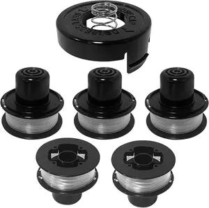 ST4500 RS-136 Replacement Spool Trimmer Spool Line for Black and Decker ST4500 ST3000 CST800 Weed Eater String 0.065in 20Ft RS-136-BKP 143684-01 Spool