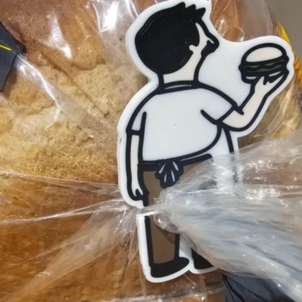 Bobs Burger Bread Clip