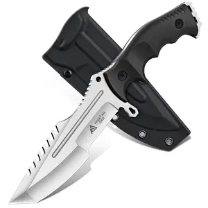 Freelander Outdoor Knife with Sheath-Knife for Camping-Gift for Men