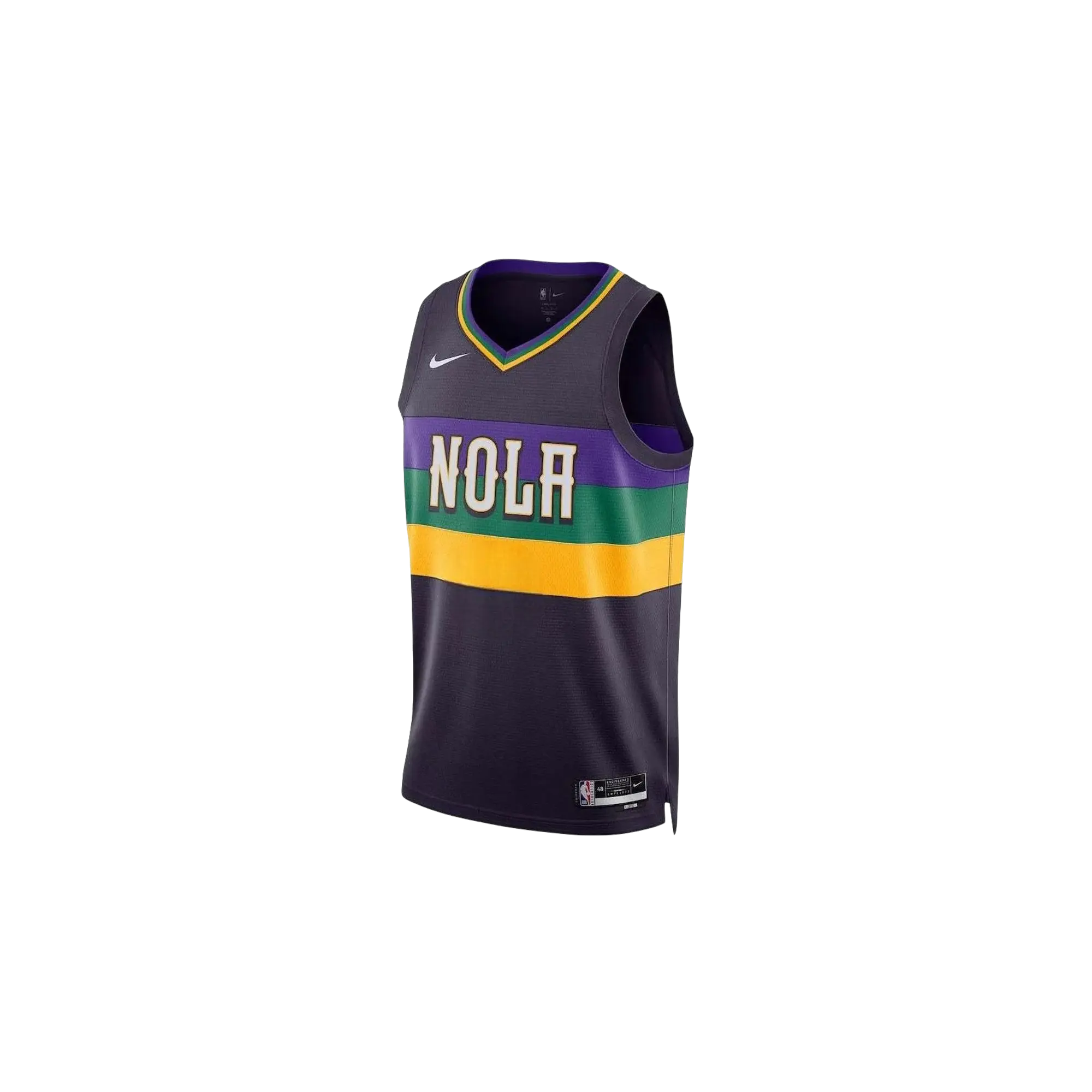 NBA New Orleans Pelicans City Swingman Jersey "Purple" DO9636 524