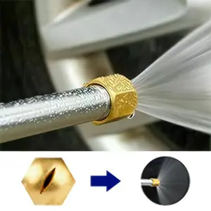 Get Your Car and Garden Clean in No Time with High Pressure Water Spray Gun Nozzle， can help you clean your car and garden effortlessly. With its hose wand nozzle sprayer, you can easily reach every nook and cranny of your car or garden. This versati