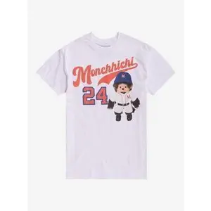 Monchhichi Baseball Girls T-Shirt Sweatshirt, Hoodie, Comfort Colors