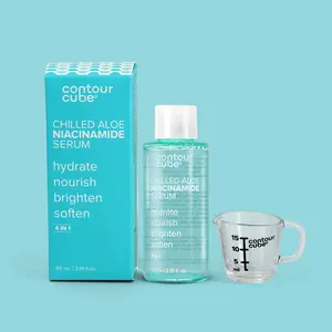 Chilled Aloe Niacinamide Serum | Freeze-Friendly Hydrating Ice Facial Serum | Niacinamide, Aloe, Hyaluronic Acid