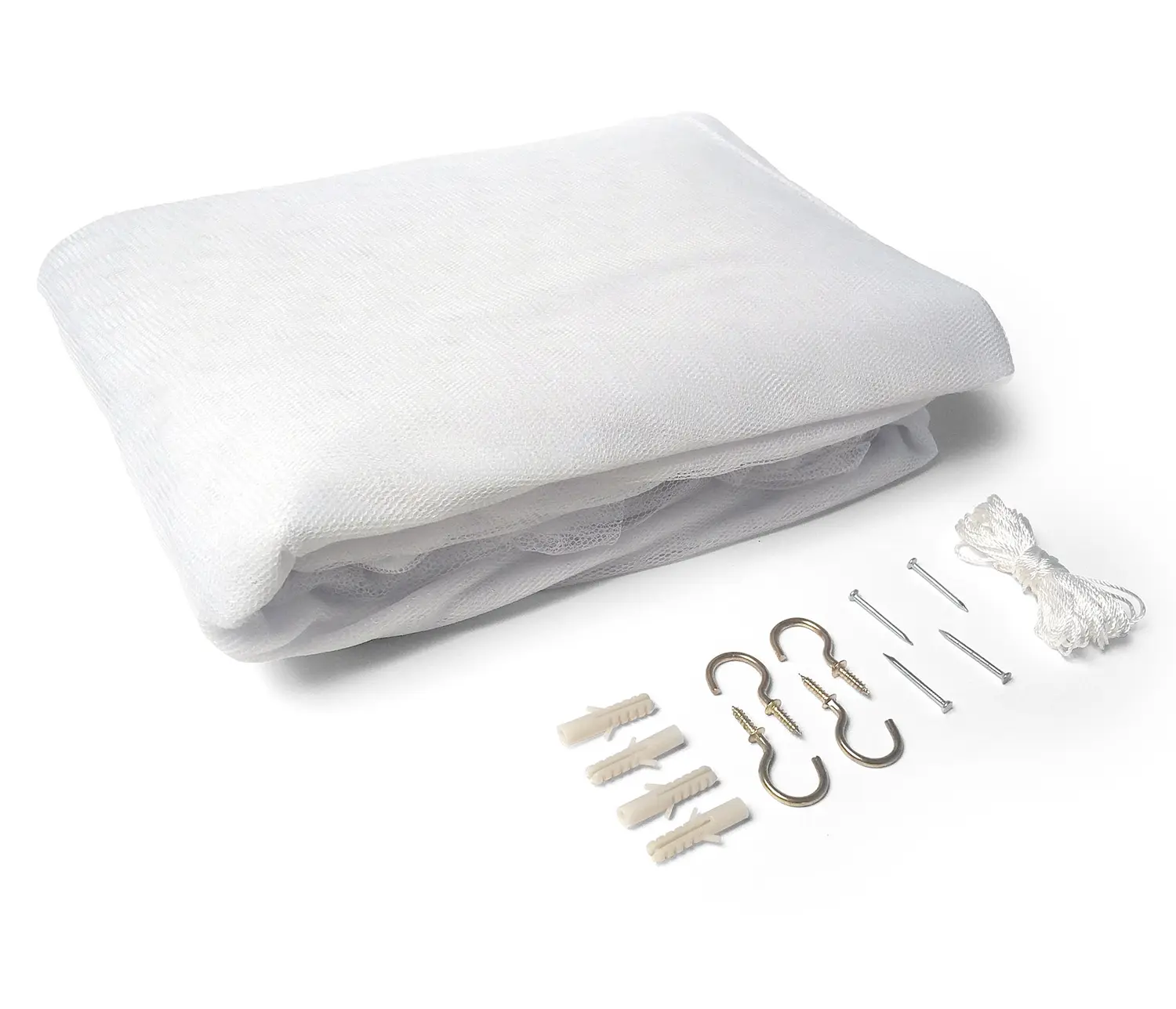 Coghlan's Double Wide Net, White, Mesh Netting Protection
