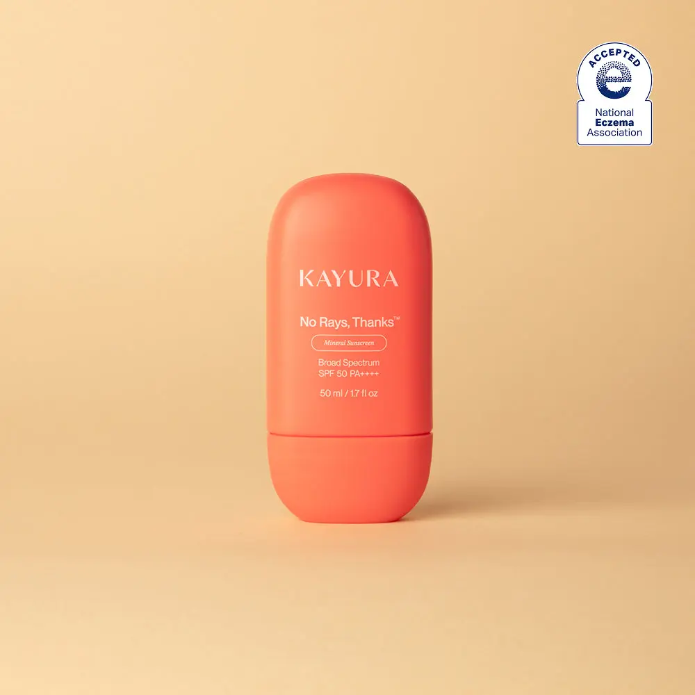 Kayura Mineral Sunscreen SPF 50 PA Plus Four with Zinc Oxide, Lightweight, No White Cast, For Sensitive Skin, (50 ml / 1.7 Fl Oz)