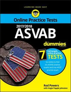 USED-2017/2018 ASVAB For Dummies with Online Practice (For Dummies (Career/education)) by Rod Powers (Paperback)