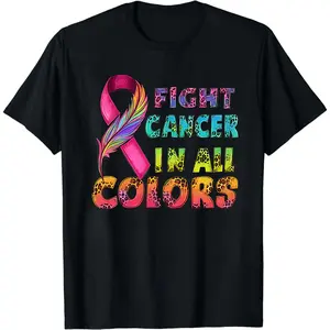 Cancer Awareness Shirt, Gift For Cancer Supporter, Cancer Fighter Tee, Cancer Survivor T-Shirt Gifts