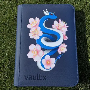 Vault X - Dragonair Custom 4 Pocket Binder - Navy Blue