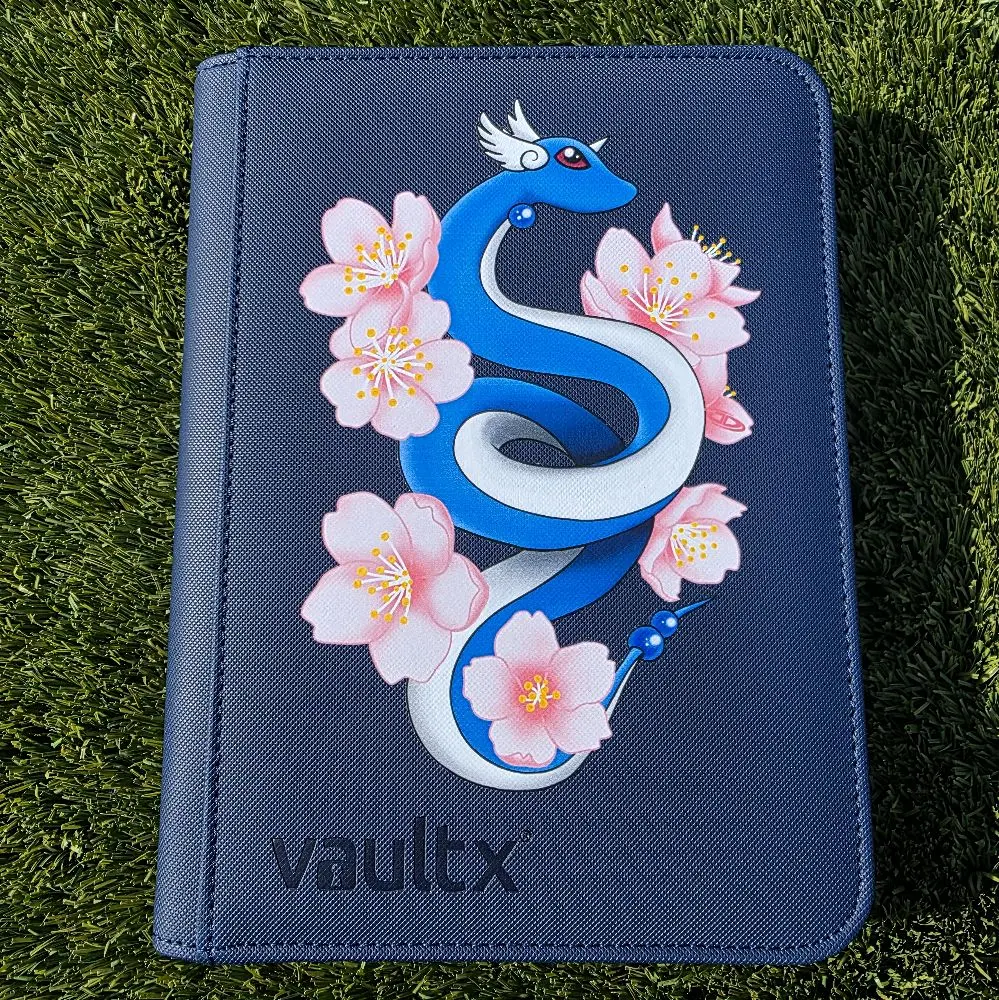 Vault X - Dragonair Custom 4 Pocket Binder - Navy Blue
