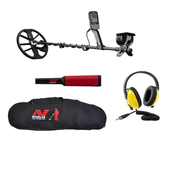 Minelab Equinox 900 Metal Detector Bundle – Headphones, Pinpointer & Carry Bag