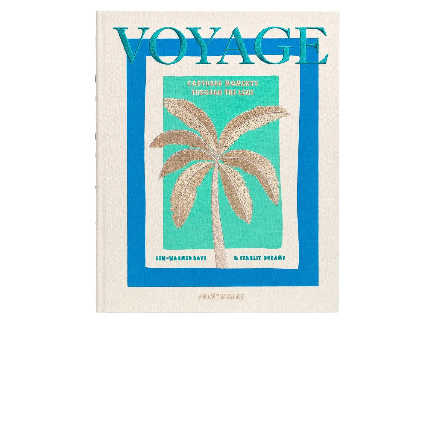 Printworks Embroidered Photo Album in Voyage