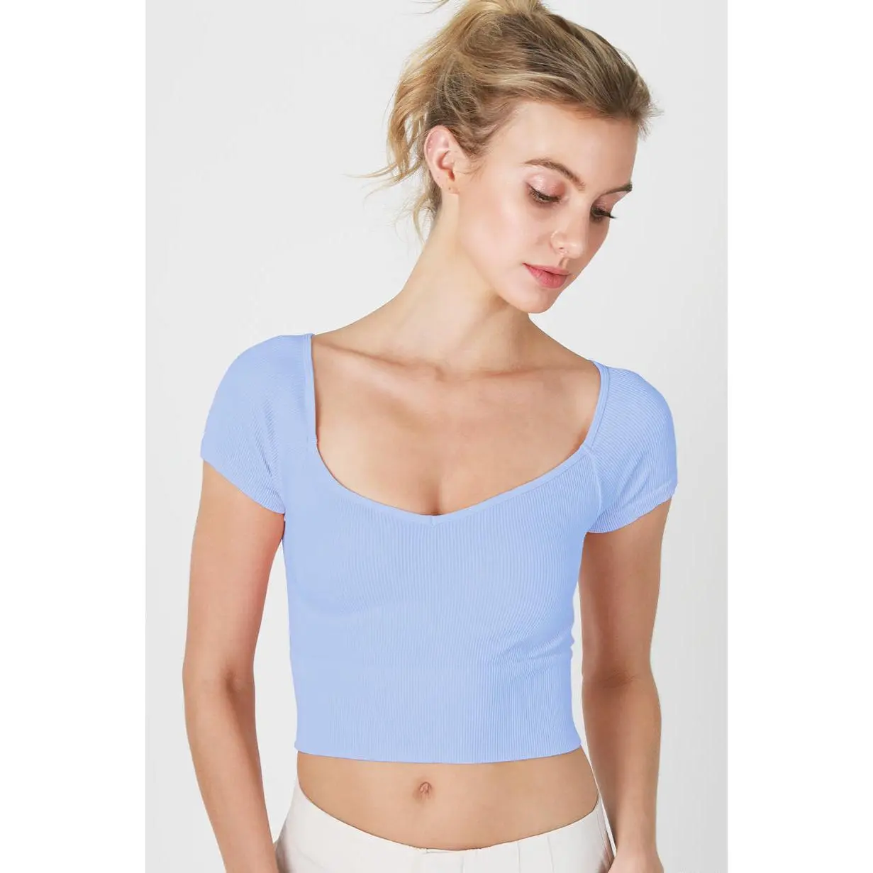 The Sweetheart Top   Stretchy Basic
