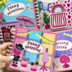 Busy book DreamShop, Books, magazines & audio, children’s and infants books, activity books, Montessori, busyboard,  daughter gift, quite book toddler, pretend play, kids activities, educational toys, gifts for kids, tiktokshop, homeschoolersoftiktok