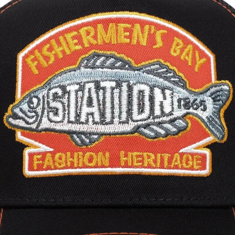 Hot Sale Unisex Summer Fishing Cap Breathable Mesh Trucker Hat Men Women Big Fish Fisherman Sports Snapback Hat Outdoor Cap Hot Sale Unisex Summer Fishing Cap Breathable Mesh Trucker Hat Men Women Big Fish Fisherman Sports Snapback Hat Outdoor Cap