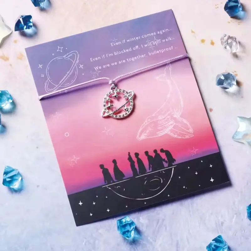 Mikrokosmos Pendant Bracelet — Perfect for ARMYs