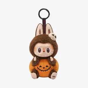 POPMART Happy Halloween Party Series-Sitting Pumpkin Vinyl Plush Pendant