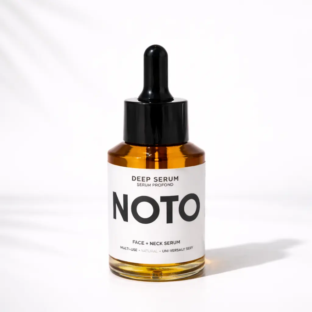 Noto Deep Serum - 1 oz Hydrating Facial Oil for Face & Neck - Vegan & Organic - Moisturize Repair - Moisture Rich Botanical Ingredients