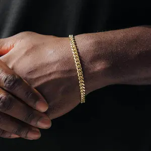 ORP Miami Stainless Steel 4-9mm Bracelet Fashion Simple Bracelet Gift for Men and Women