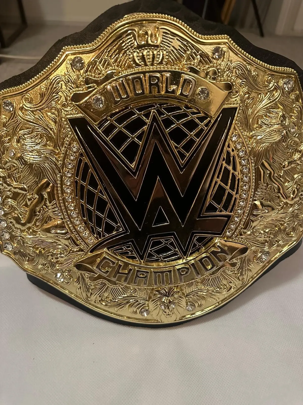 New 2023 World Heavyweight Champion  Wrestling Belt Replica Title 4MM Diecast