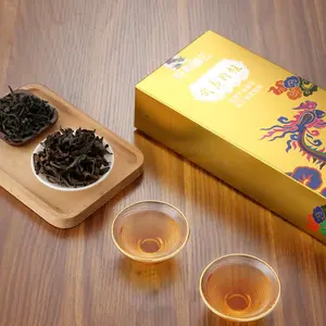 Premium Wuyi Mountain Ecological Rock Tea – HaoHeShun WuYi RuiGui Rich & Mellow with Prominent "Yan Yun" (Rock Rhyme), Clear Amber Liquor, Fast Sweet Aftertaste，nature，Master-Crafted 200g/box Herbal Tea Detox Tea Blend Energy Tea Beverage