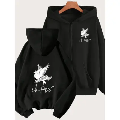 Hoodie Sudadera Lil Peep Shein Sudadera De Lil Peep Shein Rapero