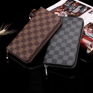 Fashionable Large Soft Cowhide Wallet for Men