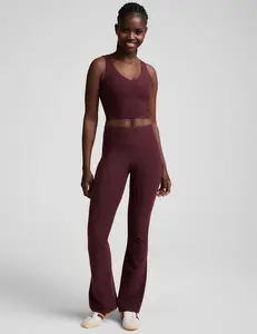 Spacedye Mid-Rise Bootcut Pant